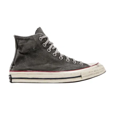 Pre-owned Converse Chuck 70 High 'smoked Canvas' In Grey