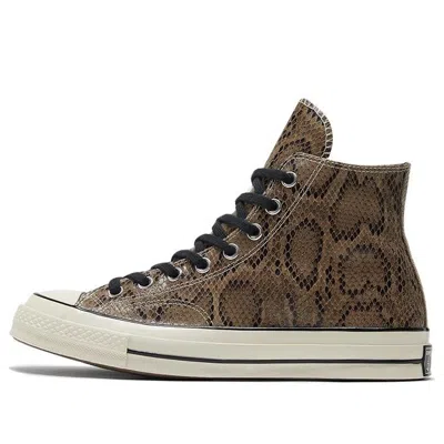 Converse Chuck 70 High 'snakeskin' In Brown