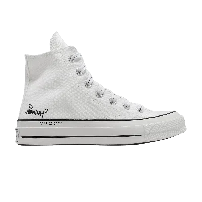 Pre-owned Converse Chuck 70 High 'sunday' In White