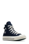 Converse Chuck 70 High Top Sneaker In Obsidian/ghosted/egret