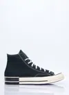 Converse Round Head Low-cut Casual Shoes In Black
