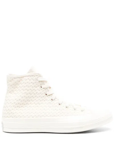 Converse Neutral Chuck 70 High Top Sneakers In Neutrals