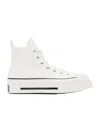 Converse White Chuck 70 De Luxe Squared Sneakers In White