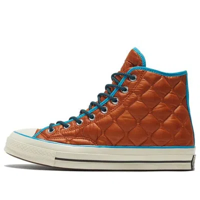 Converse Chuck 70 High 'workwear Quilting - Amber' In Brown