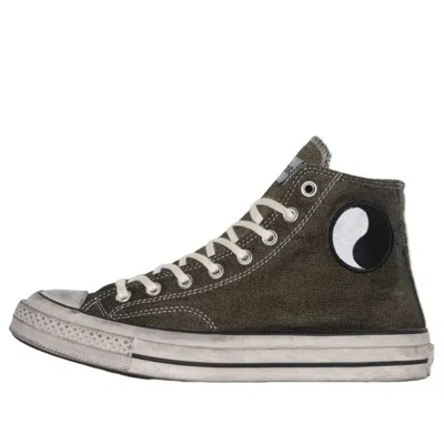 Converse Chuck 70 High X Stussy X Our Legacy 'pigeon Grey' In Green