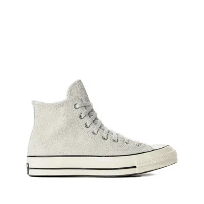 Converse Light Grey Suede Chuck 70 Sneakers In Blue
