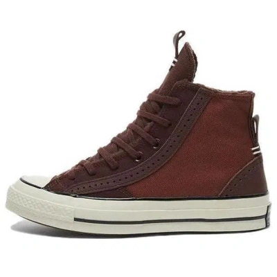 Converse Chuck 70 Leather & Suede Sneakers 'charcoal' In Multi