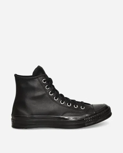 Converse Chuck 70 Leather Sneakers In Black