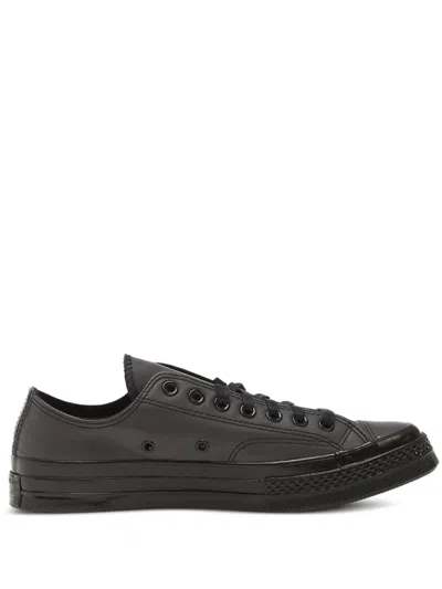 Converse Chuck 70 Leather Sneakers In Black