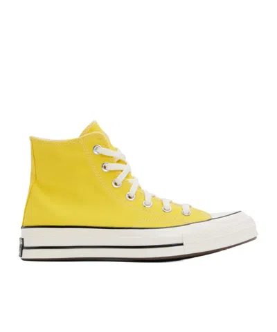 Converse Chuck 70 Logo High-top Sneakers In Yellow