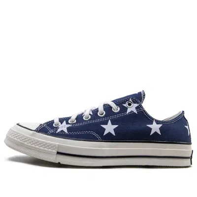 Converse Chuck 70 Low 'archival Stars Print' In Blue