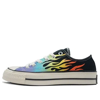Converse Chuck 70 Low 'archive Print - Flames' In Multi