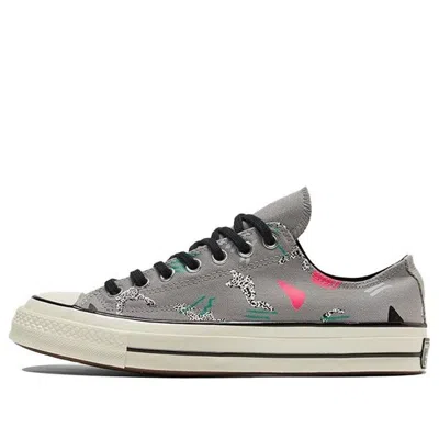 Converse Chuck 70 Low 'archive Skate Print - Dolphin' In Gray