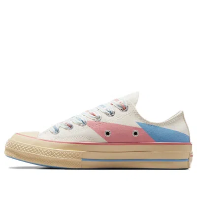 Converse Chuck 70 Low 'beige Pink Blue Abstract' In Multi
