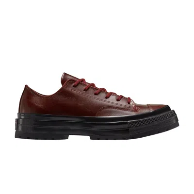 Pre-owned Converse Chuck 70 Low 'national Leather - Rottin Apple' | Red | Men's Size 8.5