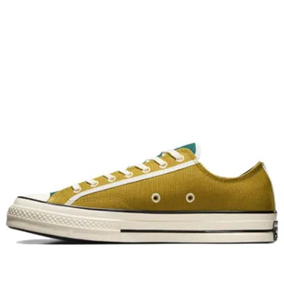 Converse Chuck 70 Low Ox 'deep Yellow/green' In Gold