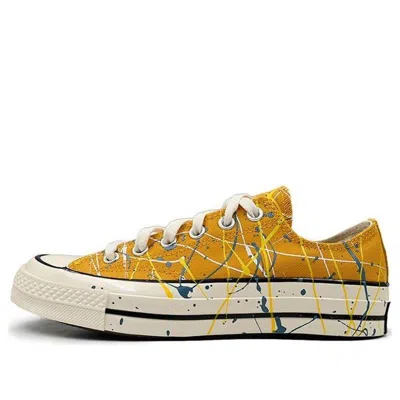 Converse Chuck 70 Low 'paint Splatter - Sunflower Gold'