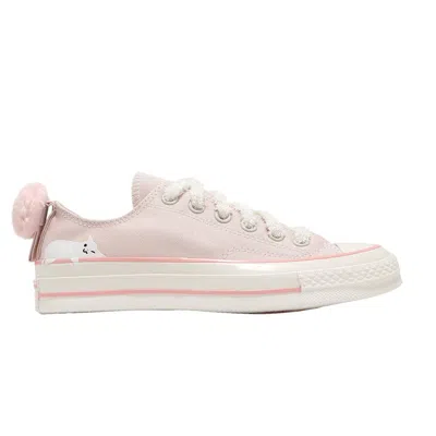Pre-owned Converse Chuck 70 Low 'pet Pack - Cat' In Pink