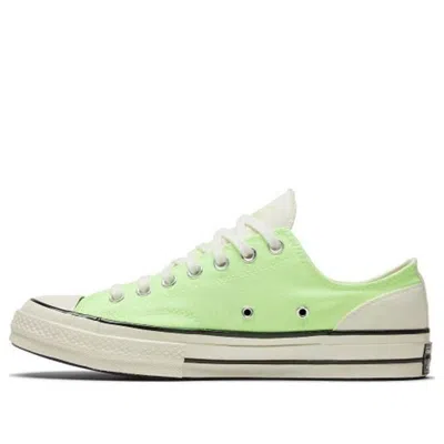 Converse Chuck 70 Low 'psychedelic Hoops' In Green