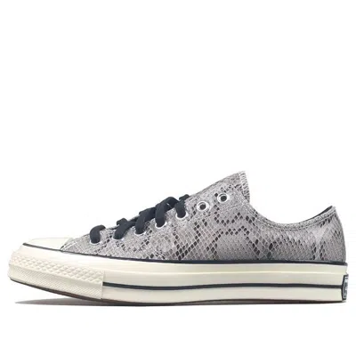 Converse Chuck 70 Low 'snakeskin' In Gray