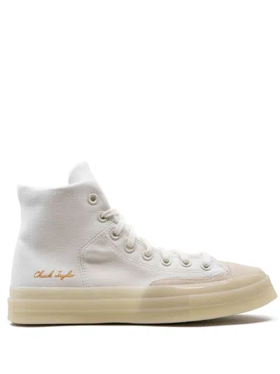 Converse Chuck 70 Marquis Hi "vintage White" Sneakers In Neutrals