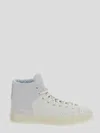 Converse White & Gray Chuck 70 Marquis Leather Sneakers In No-color