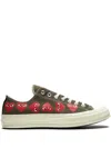 Converse Chuck 70 "multi Hearts" Sneakers In Green