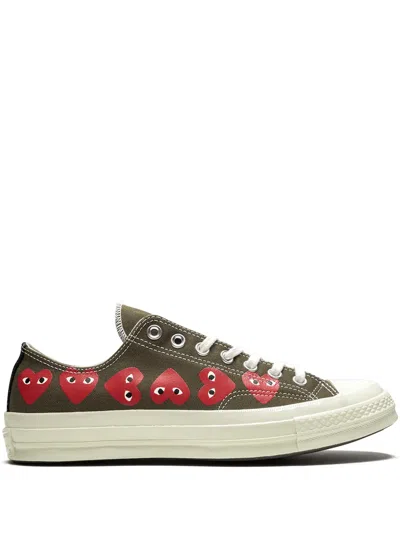 Converse Chuck 70 "multi Hearts" Sneakers In Green