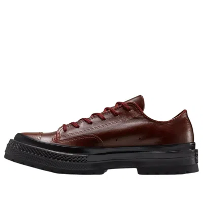 Converse Chuck 70 National Leather Low Top 'rottin Apple' In Brown