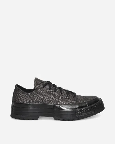 Converse Chuck 70 National Snakeskin Print Sneakers In Black