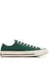 Converse Chuck 70 Ox Canvas Low-top Sneakers In Green