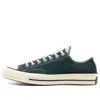 Converse Chuck 70 Black Low Top Shoes In Green