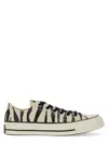 Converse Zebra Pattern Trainers In Multicolour