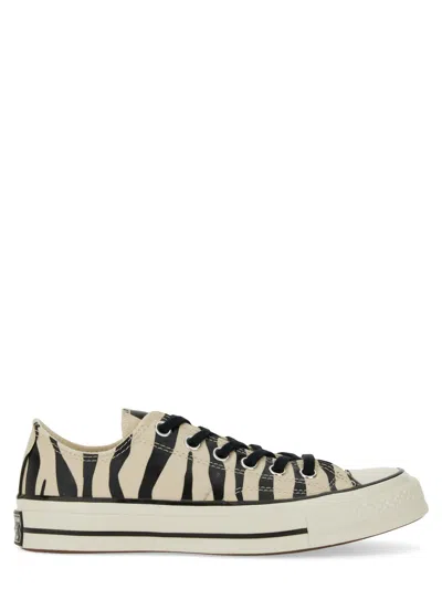 Converse Zebra Pattern Trainers In Multicolour