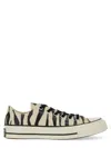 Converse Zebra Pattern Trainers In Multicolour
