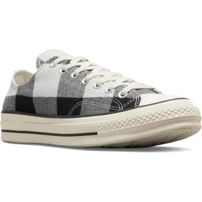 Converse Chuck 70 Oxford Sneaker In Black/grey/pristine
