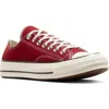 Converse Chuck 70 Oxford Sneaker In Park Red/egret/black