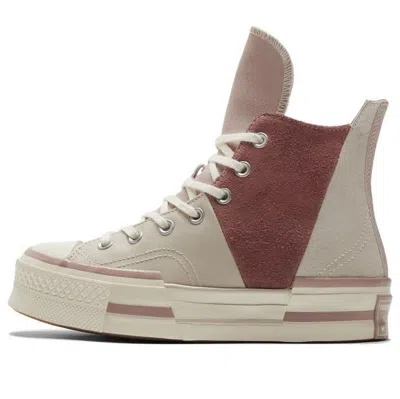 Converse Chuck 70 Plus High 'asymmetric - Stone Mauve' In Neutral