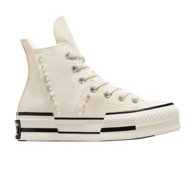 Pre-owned Converse Chuck 70 Plus High 'gems' In Cream