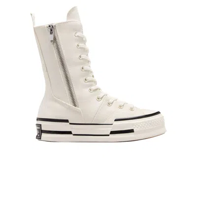 Pre-owned Converse Chuck 70 Plus X High 'egret Black' In Cream