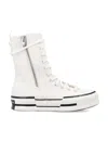 Converse High-top Canvas Sneakers Stripe Contrasting In White