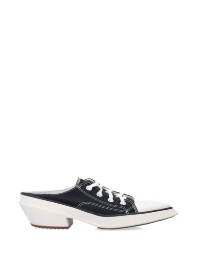 Converse Women S Chuck 70 De Luxe Pointed Mule Heel Platform Sneakers In Animal Print