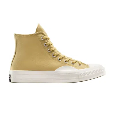 Pre-owned Converse Chuck 70 Textured High 'sandy Shore' | Yellow | Men's Size 11