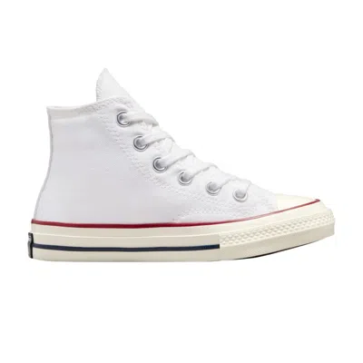 Pre-owned Converse Chuck 70 Vintage Canvas High Ps 'white Garnet' | Kid's Size 11