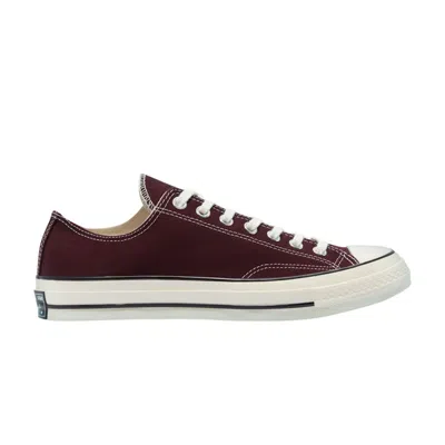 Pre-owned Converse Chuck 70 Vintage Canvas Low 'black Currant' In Purple