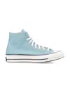 Converse Gender Inclusive Chuck 70 Crafted Stitch Canvas High Top Sneaker In Vernal Pool