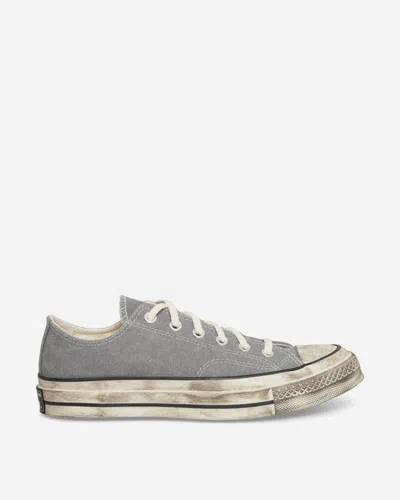 Converse Chuck 70 Washed Canvas Sneakers Classic In Gray