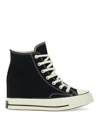 Converse Chuck 70 Wedge Sneaker In Black
