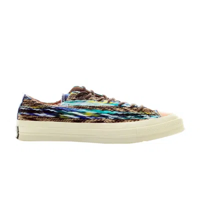 Pre-owned Converse Chuck 70 Woven Low 'victorian Blue' | Men's Size 12