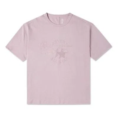 Converse Chuck 70s Embroidered T-shirt 'pink'